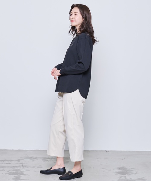 Arnold Palmer（アーノルドパーマー）の「テック ストレッチ ワイドパンツ（その他パンツ・レディース・ブラック/アイボリー/ベージュ/ネイビー・XS/S/M/L）」の21枚目の写真