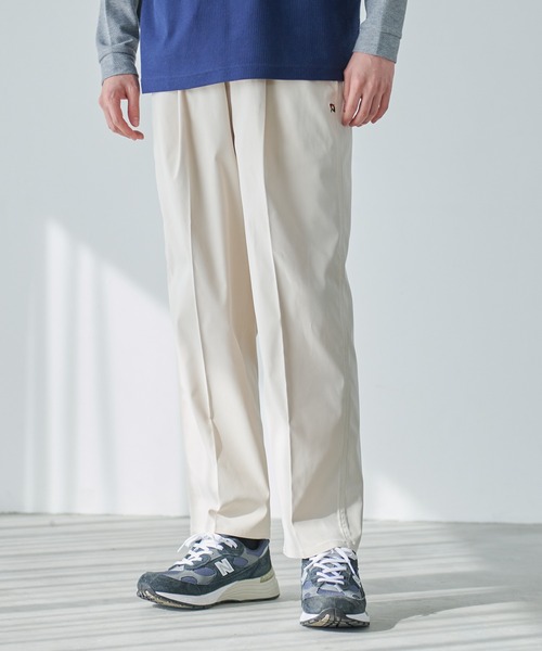 Arnold Palmer（アーノルドパーマー）の「テック ストレッチ ワイドパンツ（その他パンツ・レディース・ブラック/アイボリー/ベージュ/ネイビー・XS/S/M/L）」の14枚目の写真