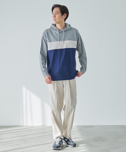 Arnold Palmer（アーノルドパーマー）の「テック ストレッチ ワイドパンツ（その他パンツ・レディース・ブラック/アイボリー/ベージュ/ネイビー・XS/S/M/L）」の16枚目の写真