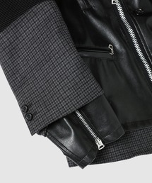 JUNYA WATANABE テーラードジャケット XS グレー系チェック JUNYA WATANABE MAN - JUNYA WATANABE MAN テーラードジャケット