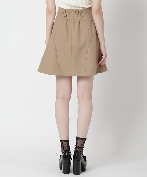 REDYAZEL（レディアゼル）の「ハイウエストミニスカート（スカート・レディース・ベージュ/ネイビー・FREE）」の12枚目の写真