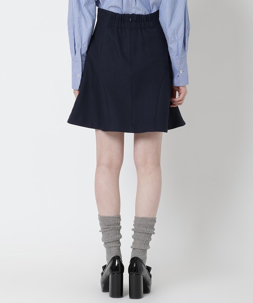 REDYAZEL（レディアゼル）の「ハイウエストミニスカート（スカート・レディース・ベージュ/ネイビー・FREE）」の10枚目の写真