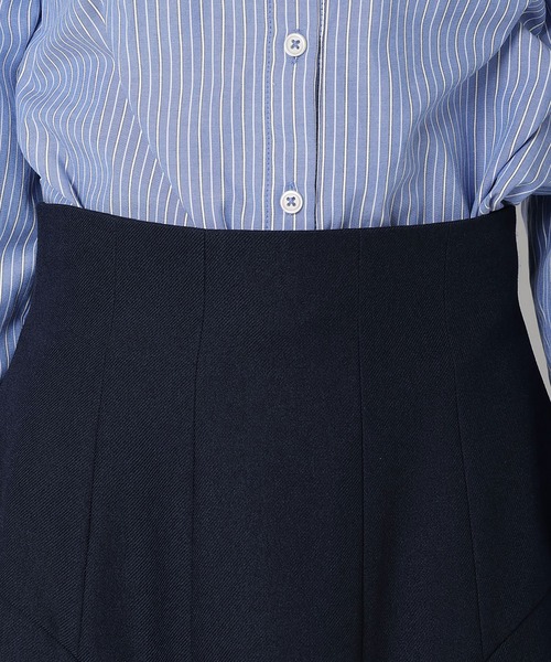 REDYAZEL（レディアゼル）の「ハイウエストミニスカート（スカート・レディース・ベージュ/ネイビー・FREE）」の9枚目の写真