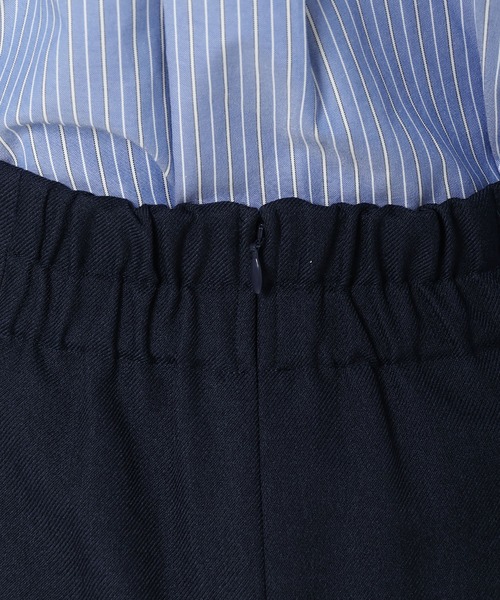 REDYAZEL（レディアゼル）の「ハイウエストミニスカート（スカート・レディース・ベージュ/ネイビー・FREE）」の5枚目の写真