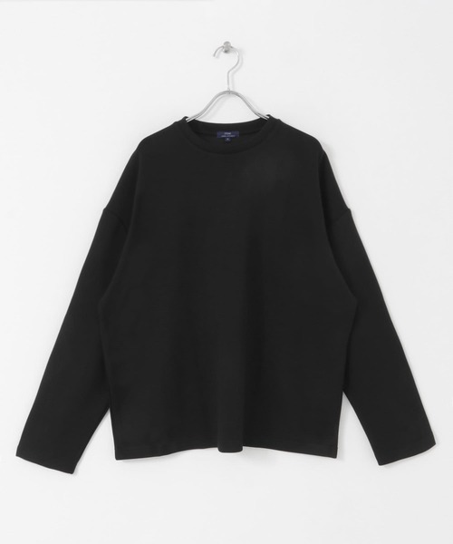 ITEMS URBANRESEARCH(アイテムズ アーバンリサーチ)の「ハイストレッチポンチ ロングスリーブ カットソー(Tシャツ/カットソー・メンズ・ホワイト/ブルー/ブラック・MEDIUM/LARGE)」の18枚目の写真