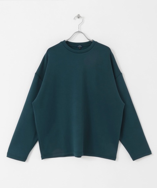 ITEMS URBANRESEARCH(アイテムズ アーバンリサーチ)の「ハイストレッチポンチ ロングスリーブ カットソー(Tシャツ/カットソー・メンズ・ホワイト/ブルー/ブラック・MEDIUM/LARGE)」の19枚目の写真