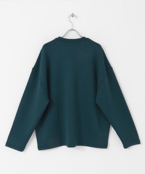 ITEMS URBANRESEARCH(アイテムズ アーバンリサーチ)の「ハイストレッチポンチ ロングスリーブ カットソー(Tシャツ/カットソー・メンズ・ホワイト/ブルー/ブラック・MEDIUM/LARGE)」の20枚目の写真