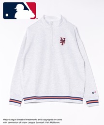 【MLB】ハーフZIP プルオーバー/メンズ