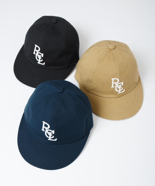 RACAL(ラカル)の「"RCL" EMB Round Brim Cap / RCL刺繍ロゴラウンドブリムキャップ(キャップ・メンズ・ベージュ/ブラック/ネイビー・FREE)」の4枚目の写真
