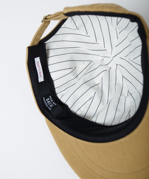 RACAL(ラカル)の「"RCL" EMB Round Brim Cap / RCL刺繍ロゴラウンドブリムキャップ(キャップ・メンズ・ベージュ/ブラック/ネイビー・FREE)」の11枚目の写真