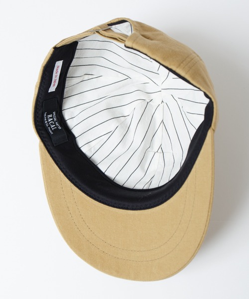 RACAL(ラカル)の「"RCL" EMB Round Brim Cap / RCL刺繍ロゴラウンドブリムキャップ(キャップ・メンズ・ベージュ/ブラック/ネイビー・FREE)」の13枚目の写真