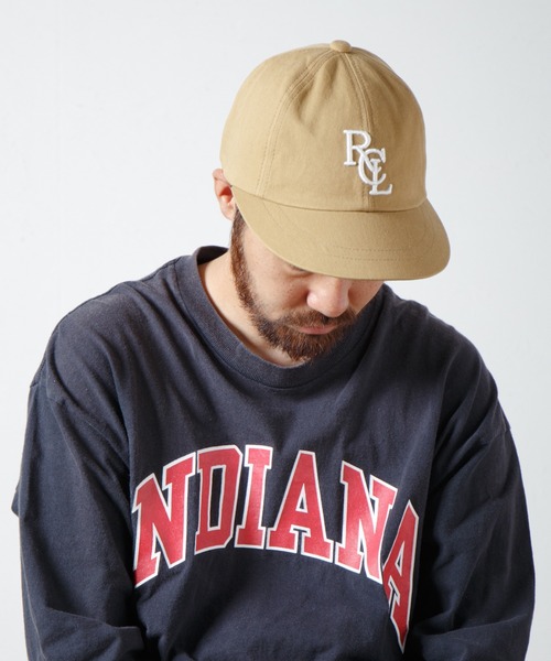 RACAL(ラカル)の「"RCL" EMB Round Brim Cap / RCL刺繍ロゴラウンドブリムキャップ(キャップ・メンズ・ベージュ/ブラック/ネイビー・FREE)」の22枚目の写真