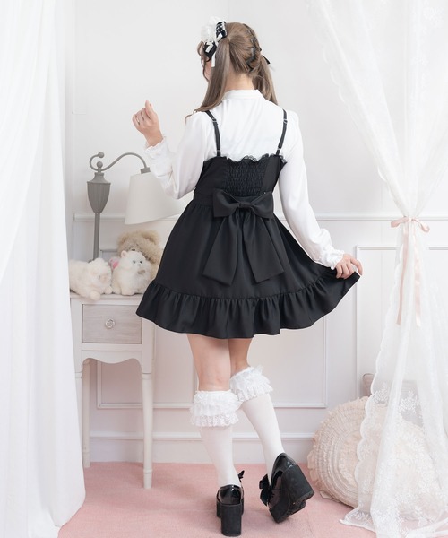 DearMyLove（ディアマイラブ）の「フリルハートボタンジャンスカ