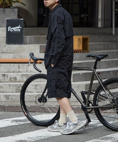 Franklin Climbing(フランクリンクライミング)の「【ESSENTIAL】カーゴショーツ《撥水》(カーゴパンツ・メンズ・ホワイト系その他/ブラック・MEDIUM/LARGE/X-LARGE)」の22枚目の写真