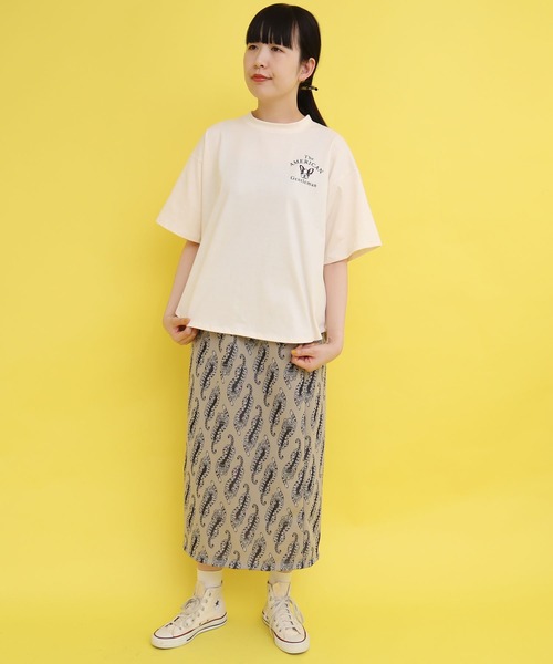 didizizi(ディディジジ)の「walk in cat JQsk(スカート・レディース・パープル/ベージュ・FREE)」の9枚目の写真