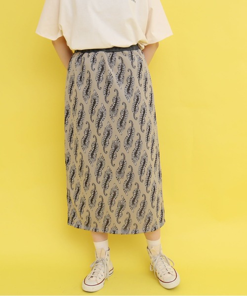 didizizi(ディディジジ)の「walk in cat JQsk(スカート・レディース・パープル/ベージュ・FREE)」の13枚目の写真