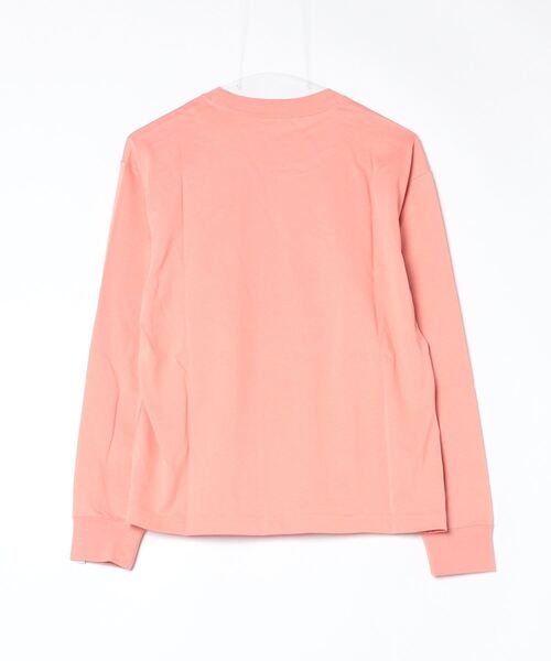 adidas（アディダス）の「アディダス adidas W ESS+ SL LS Tシャツ（Tシャツ/カットソー・レディース・ライラック/サーモンピンク・S/M/L/XL）」の3枚目の写真