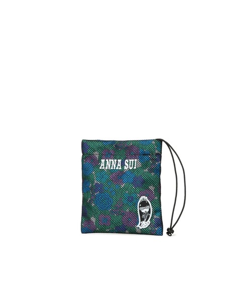 NEW ERA(ニューエラ)の「NEW ERA X ANNA SUI SQUARE NECK POUCH 0.5L(ニューエラ × アナ スイ スクエア ネック ポーチ 0.5L)(ボディバッグ/ウエストポーチ・レディース・グリーン・FREE)」の1枚目の写真