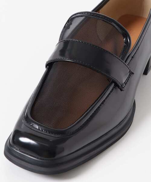 KBF（ケイビーエフ）の「スクエアトゥメッシュローファー（ローファー・レディース・ブラック/ボルドー・36/37/38）」の20枚目の写真