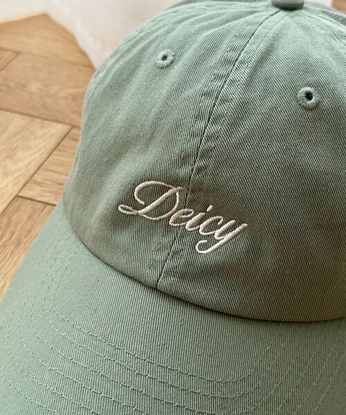 DEICY（デイシー）の「Ｄｅｉｃｙ　キャップ（キャップ・レディース・グリーン/ベージュ系その他/ベージュ/ピンク・FREE）」の6枚目の写真