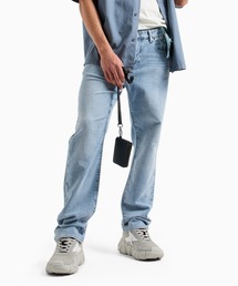 ARMANI EXCHANGE | 【A|X アルマーニ エクスチェンジ】ライトブルーウォッシュフリースデニムパンツ_J13 SLIM(デニムパンツ)