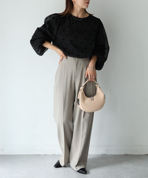 Riberry（リベリー）の「ワッシャーシアーフロッキードット
