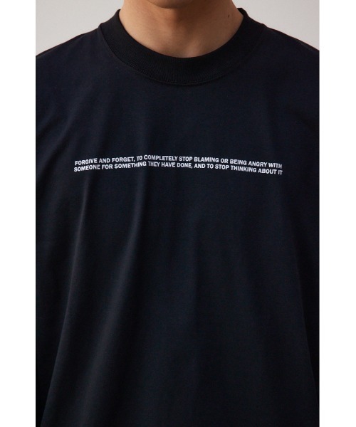 AZUL by moussy(アズールバイマウジー)の「AZULBYMOUSSYロゴロンTシャツ(Tシャツ/カットソー・メンズ・ホワイト/ブラック・MEDIUM/LARGE)」の21枚目の写真