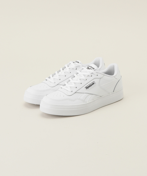 Noble(ノーブル)の「《WEB限定》【Reebok】コートアドバンスボールド(スニーカー・レディース・ホワイト・23cm/23.5cm/24cm/24.5cm)」の1枚目の写真
