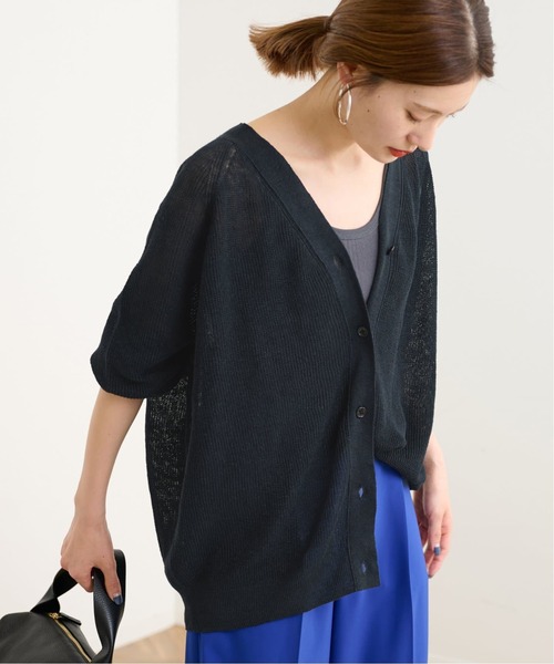 FRAMeWORK（フレームワーク）の「≪WEB限定追加≫ウォッシャブル ルーズカーディガン（カーディガン/ボレロ・レディース・アイボリー/ベージュ/ネイビー・FREE）」の19枚目の写真