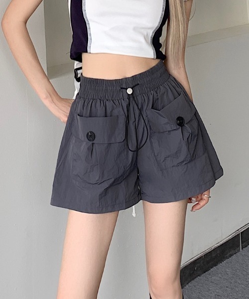 GEMEDA(ジェメダ)の「ポケットショットカーゴパンツ(カーゴパンツ・レディース・ブラック/ダークグレー/ベージュ・M)」の10枚目の写真