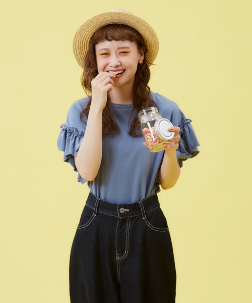 セール/ブランド古着】半袖カットソー（Tシャツ/カットソー）｜MERLOT 