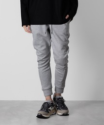 ATTACHMENT | CO/PE ダブルニット スリーディメンショナル ジョガーパンツ / CO/PE DOUBLE KNIT THREE DIMENSIONAL JOGGER PANTS(スウェットパンツ)