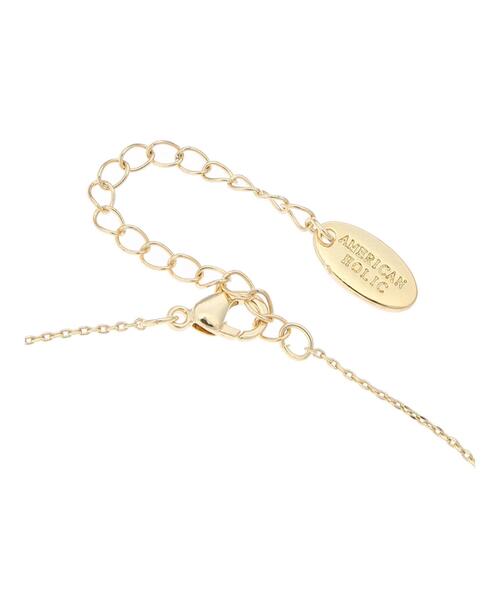 AMERICAN HOLIC(アメリカンホリック)の「メタルコインネックレス(ネックレス・レディース・シルバー/ゴールド・FREE)」の3枚目の写真