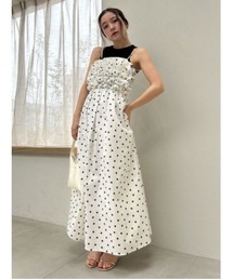 SNIDEL | 【WEB限定サイズあり】タンクセットフリルキャミワンピース(ワンピース)