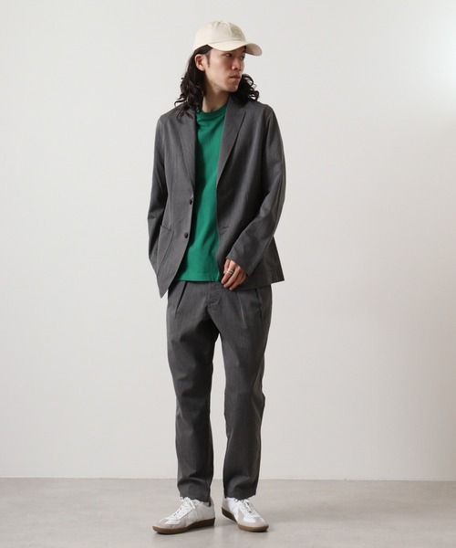 Ree&Mee（リーアンドミー）の「Ree&Mee  T/R トラウザーパンツ（スラックス・メンズ・グレー/ネイビー・L/M/XL）」の9枚目の写真