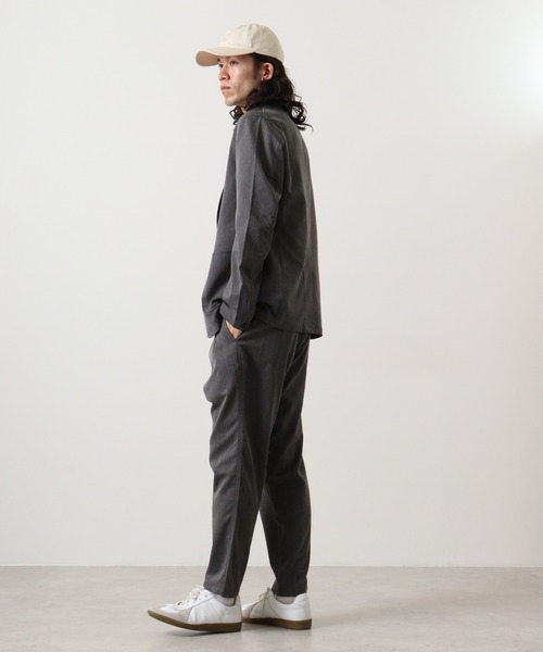 Ree&Mee（リーアンドミー）の「Ree&Mee  T/R トラウザーパンツ（スラックス・メンズ・グレー/ネイビー・L/M/XL）」の10枚目の写真