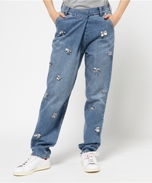 Ray BEAMS | ●MUVEIL / 刺繍 デニムパンツ(デニムパンツ)