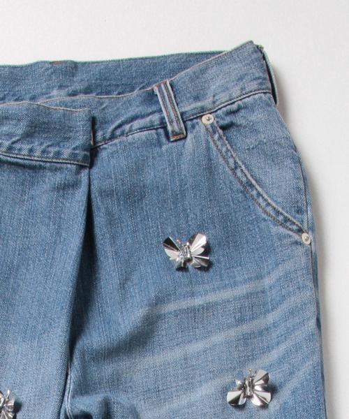 Ray BEAMS（レイビームス）の「●MUVEIL / 刺繍 デニムパンツ（デニムパンツ・レディース・ブルー・36/38）」の3枚目の写真