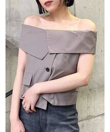 MURUA | オフショルマニッシュブラウス(シャツ/ブラウス)