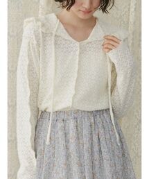 merry jenny | フードレースtops(Tシャツ/カットソー)