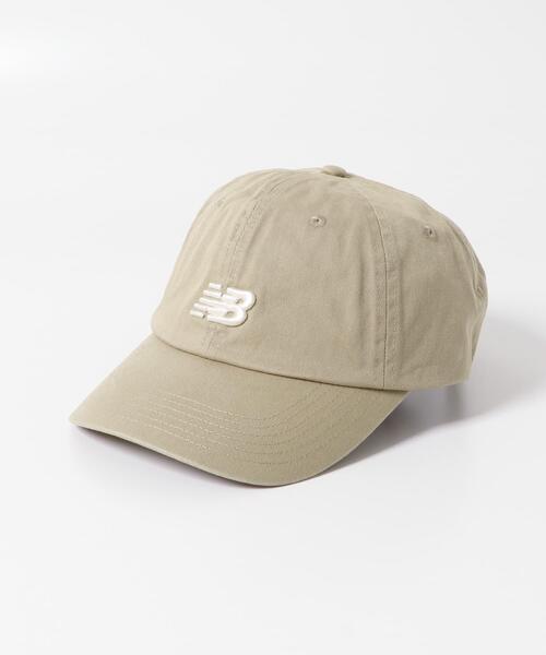NEW BALANCE（ニューバランス）の「NEW BALANCE　カーブドブリムNBキャップ（キャップ・メンズ・ブラック/グレー/グリーン/ベージュ・ONE）」の5枚目の写真