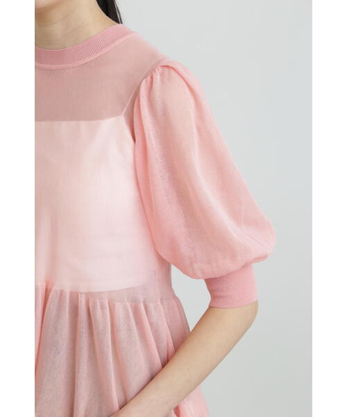 JILL STUART（ジルスチュアート）の「◇シアーニットティアード 