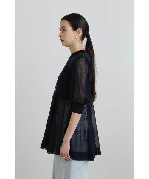 JILL STUART（ジルスチュアート）の「◇シアーニットティアード 