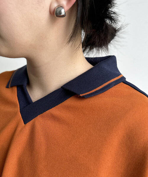 U.S. POLO ASSN.(ユーエスポロアッスン)の「半袖ユニフォームT(Tシャツ/カットソー・メンズ・ネイビー/オレンジ/アイボリー・MEDIUM/LARGE)」の15枚目の写真