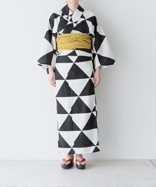 LOWRYS FARM（ローリーズファーム）の「ユカタＬＡＤＹＳ　 122200（浴衣・レディース・ブラック・FREE）」の5枚目の写真