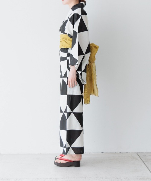 LOWRYS FARM（ローリーズファーム）の「ユカタＬＡＤＹＳ　 122200（浴衣・レディース・ブラック・FREE）」の6枚目の写真