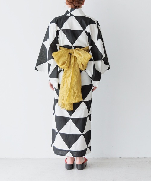 LOWRYS FARM（ローリーズファーム）の「ユカタＬＡＤＹＳ　 122200（浴衣・レディース・ブラック・FREE）」の7枚目の写真