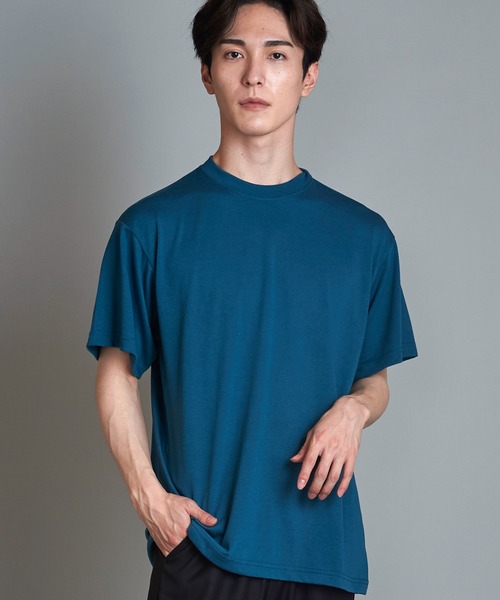 NO ID.(ノーアイディ)の「【NO ID.】TC Versatile Crew Neck T-Shirt / TC バーサタイル クルーネック Tシャツ(Tシャツ/カットソー・メンズ・ブラック/ブルーグリーン/ダークグレー/ホワイト・1/2)」の19枚目の写真