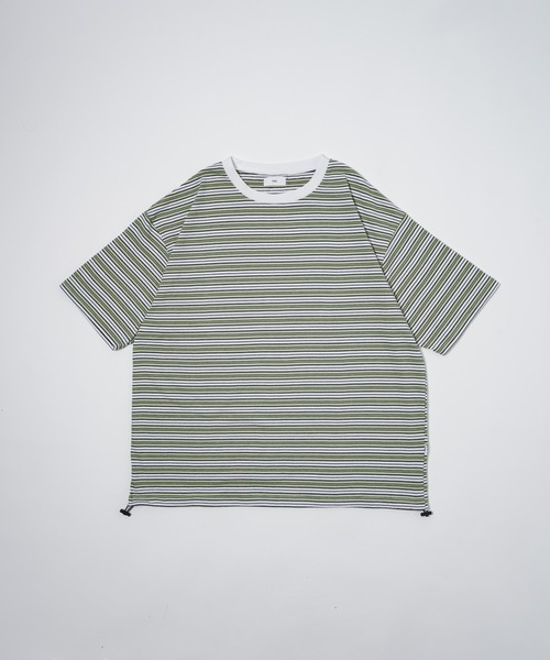 Tシャツ・カットソー ASCLO Mel Mini Border T Shirt (3color) セール】YOEL - mulch border tee / マルチボーダーTシャツ（T
