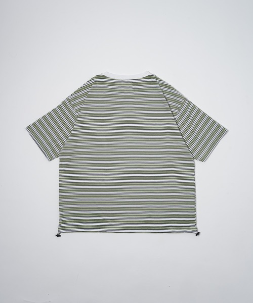 セール】YOEL - mulch border tee / マルチボーダーTシャツ（T